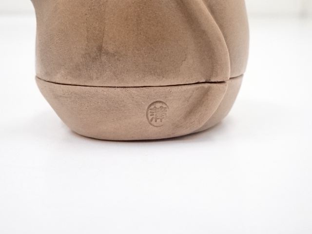 道具 ] - 道具 蒲池窯造 寿靭猿香合（共箱） | ネットショップ圭